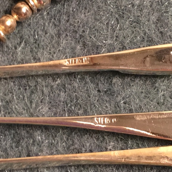 Sterling and turquoise necklace - Picture 5 of 5